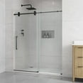 thumbnail image 4 of OVE Decors Reva  55-11/16 - 60"W x 74"H Frameless Sliding Shower Door with Clear Glass, 4 of 9