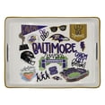 thumbnail image 1 of Baltimore Ravens Ceramic Serving Tray, 1 of 4