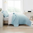 thumbnail image 3 of Swift Home 3-Piece Bubble Pinsonic Quilt Set, Assorted Sizes, 3 of 5