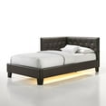 thumbnail image 3 of Society Den Mirage Youth Corner Bed, Brown, Assorted Sizes, 3 of 11