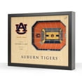 thumbnail image 1 of YouTheFan Auburn Tigers 25-Layer Basketball Stadium View 3D Wall Art, 1 of 5
