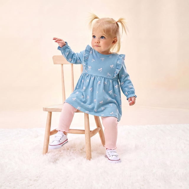 Member's Mark Baby Girl 2-Piece Pant Set
