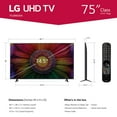 thumbnail image 3 of LG 75" Class UR8000 Series LED 4K Smart TV, 3 of 16