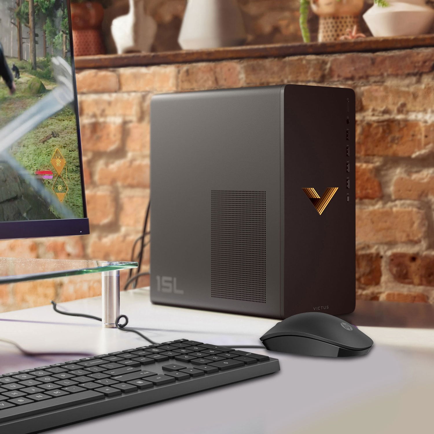 HP Victus 15L Gaming Desktop - TG02-0027c -12th Generation Intel