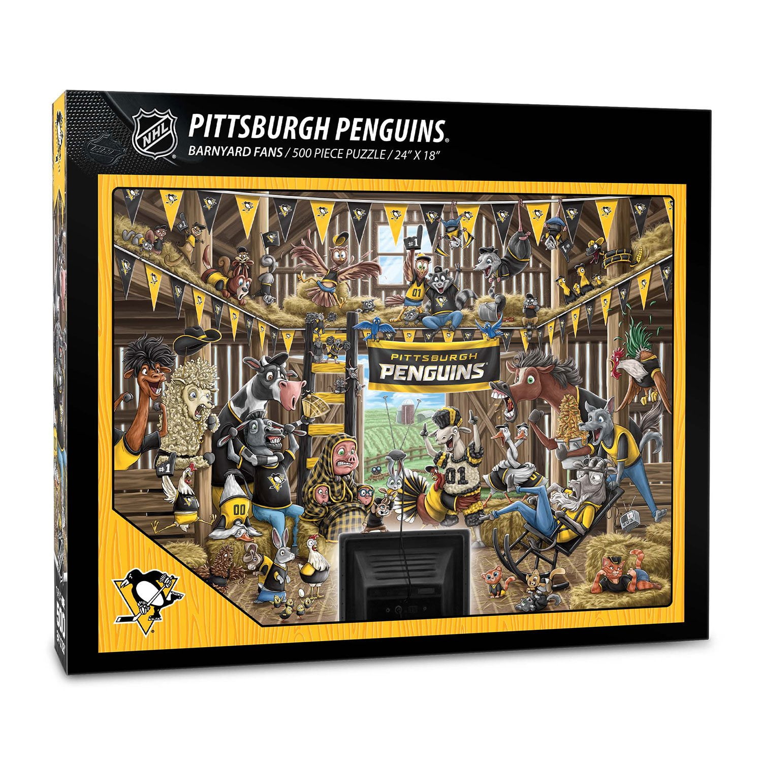 YouTheFan NHL Barnyard Fans 500pc Puzzle - Samsclub.com
