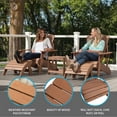 thumbnail image 4 of Lifetime Weather-Resistant Adirondack Chair, 4 of 12