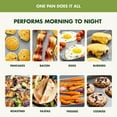 thumbnail image 4 of GreenPan Valencia Pro Ceramic Nonstick Double Burner Griddle, 4 of 11