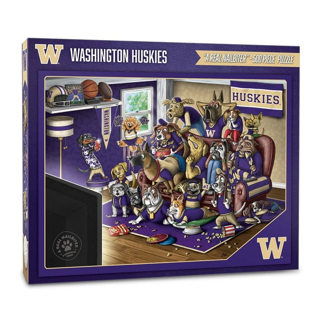 YouTheFan NCAA Purebred Fans 500pc Puzzle, Assorted Teams