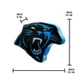thumbnail image 4 of Logo Brands Carolina Panthers XL Puff Pillow, 4 of 5