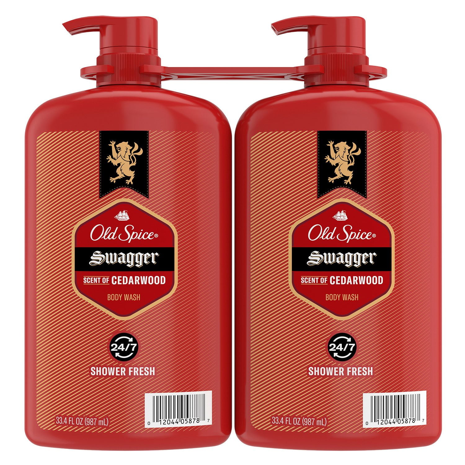 Old Spice Swagger Scent of Cedarwood Men's Body Wash, 33.4
