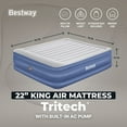 thumbnail image 9 of Bestway 22" King Air Mattress w/ Pump and Antimicrobial Coat, 9 of 16