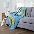thumbnail image 1 of Officially Licensed NCAA Cloud Throw Blanket with Sherpa Back, 60" x 70", 1 of 4