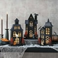 thumbnail image 3 of Member's Mark Pre-Lit Metal Halloween Houses, Set of 3, 3 of 6