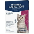 thumbnail image 3 of PetArmor CapAction Oral Flea Treatment for Cats, 2-25 lbs., 12 tabs, 3 of 9