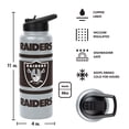 thumbnail image 4 of Logo Brands Las Vegas Raiders Tumbler Set, 4 of 5