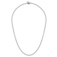 thumbnail image 3 of Round Cut Diamond Riviera Tennis Necklace In 14K Gold, 3 of 7