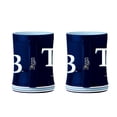 thumbnail image 4 of Logo Brands Tampa Bay Rays 14oz Relief Mug Set, 4 of 5