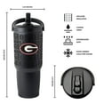 thumbnail image 3 of Logo Brands Georgia Bulldogs Stainless Steel Tumbler Set, 3 of 7