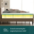thumbnail image 10 of Zinus Night Therapy Medium 12” Memory Foam Mattress with Antimicrobial Cooling Cover, 10 of 11
