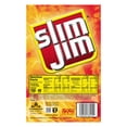 thumbnail image 3 of Slim Jim Snack Sized Smoked Meat Sticks, Original Flavor, 0.28 oz., 120 pk., 3 of 9