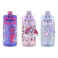 thumbnail image 2 of Ello Colby Pop! 14oz Tritan Kids Water Bottle with Fidget Toy, 3-Pack, 2 of 5