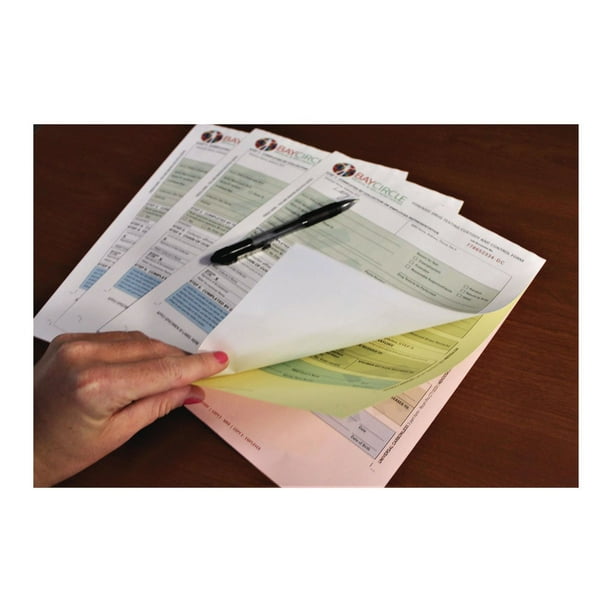 Nekoosa - Fast Pack Digital Carbonless Paper, 3-Part, Reverse