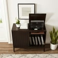 thumbnail image 8 of Crosley Furniture Asher Record Storage Sideboard, 8 of 20