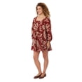 thumbnail image 4 of BILA Women's Siesta Long Sleeve Cotton Mini Dress, 4 of 9