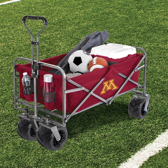 Smart Design NCAA Heavy-Duty Collapsible Sports Wagon