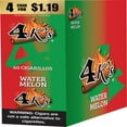 thumbnail image 1 of 4K's Cigarillo Foil Pouch, Watermelon Pre-Priced $1.19 for 4 cigars, 15 pack, 1 of 2