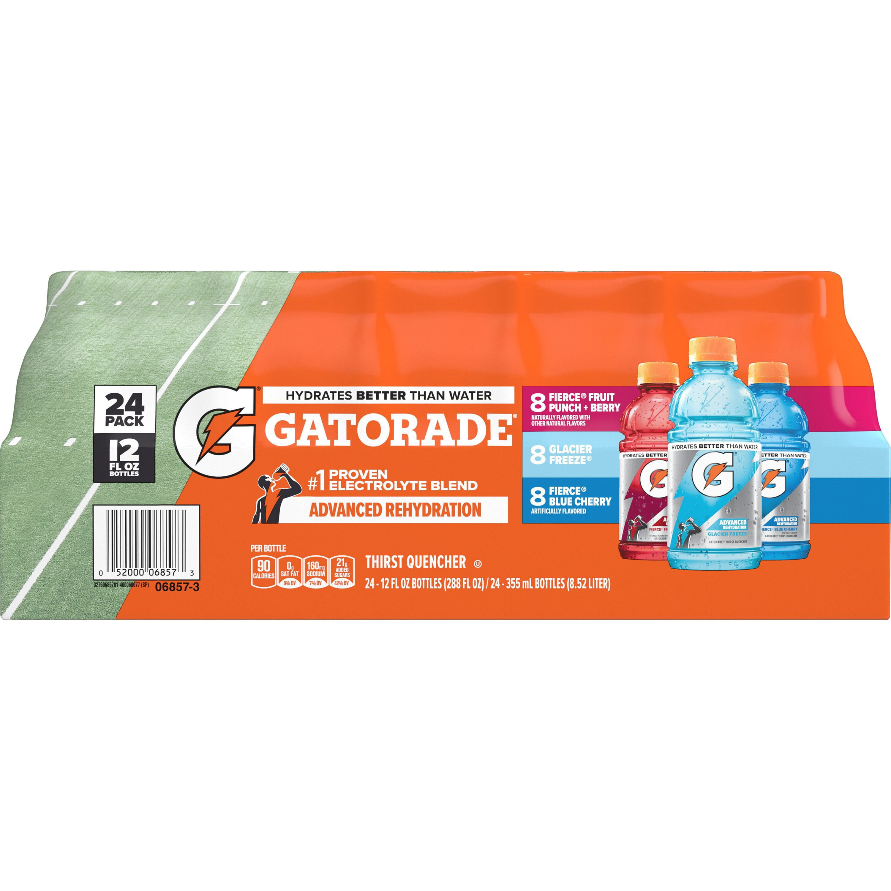 大粒ブルーソーダライトバラエティセット24個 Gatorade Turf Electrolyte Beverage Variety pack, 12 fl. oz., 24 pk