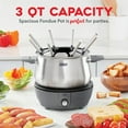 thumbnail image 2 of Dash Easy Fondue Maker with Fondue Sticks, 2 of 6