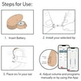 thumbnail image 5 of Lucid Hearing 64-Channel Bluetooth Behind-the-Ear Hearing Aids, 5 of 12