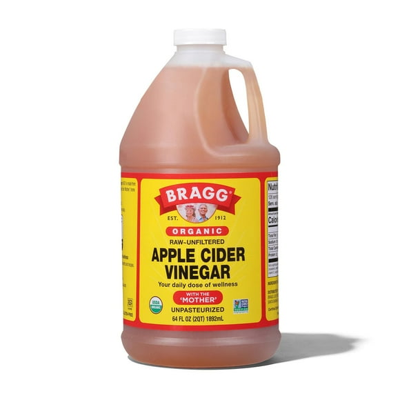 Bragg Organic Raw Unfiltered Apple Cider Vinegar, 64 fl. oz.