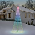 thumbnail image 4 of Member's Mark 12' Pre-Lit Multicolor Lightshow Tree, 4 of 10
