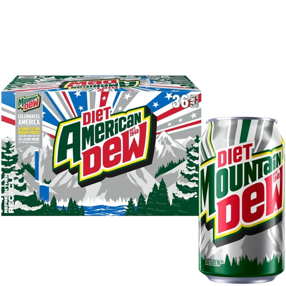 Diet Mountain Dew 12 fl. oz., 36 pk.