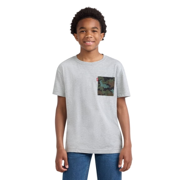 Levi's Boys Relaxed Fit Pocket Tee