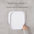 thumbnail image 3 of YouCopia MagicTrack Rectangle Turntable for Cabinet, 2-Pack, 3 of 7