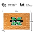 thumbnail image 3 of Logo Brands Marshall Thundering Herd Coir Outdoor Mat, 3 of 3