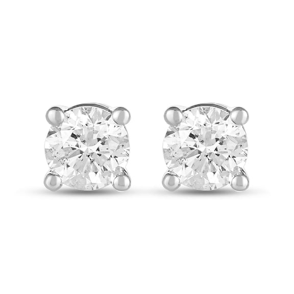0.38 CT. T.W. Round Diamond Earrings in 14K Gold