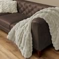 thumbnail image 3 of Ashford Home Heavy Weight Ultra Fine Faux Fur Throw Blanket Throw, 60"x70", 3 of 5