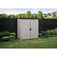 thumbnail image 4 of Suncast 6'x4' Extra Large Vertical Outdoor Storage Shed with Shelf, 4 of 11