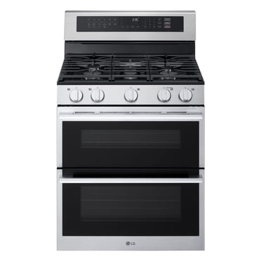 LG 6.9 cu. ft. Freestanding Gas Double Oven Range w/ Air Fry