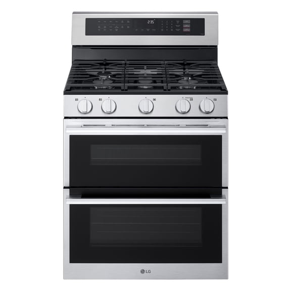 LG 6.9 cu. ft. Freestanding Gas Double Oven Range w/ Air Fry