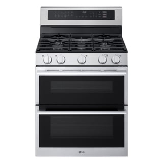 LG 6.9 cu. ft. Freestanding Gas Double Oven Range w/ Air Fry