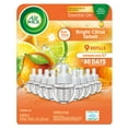 thumbnail image 1 of Air Wick Plug In Scented Oil Air Freshener Refills, Bright Citrus, 9 refills, 1 of 9