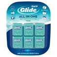 thumbnail image 1 of Oral-B Glide All-in-One Dental Floss, Brilliance Blast, 44 m, 6 pk., 1 of 8