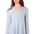 thumbnail image 4 of Hue Women's Long Sleeve Tunic T-Shirt, 4 of 7