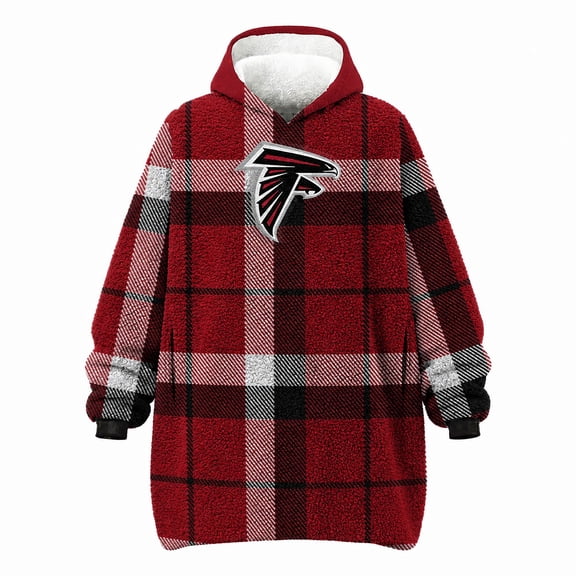 Pegasus Sports Atlanta Falcons Wearable Sherpa Throw