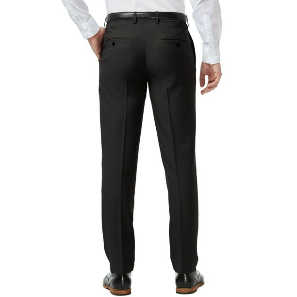 Haggar Dress Pants Black 3230:- Black, 32x30